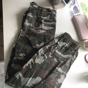 Camo Joggers